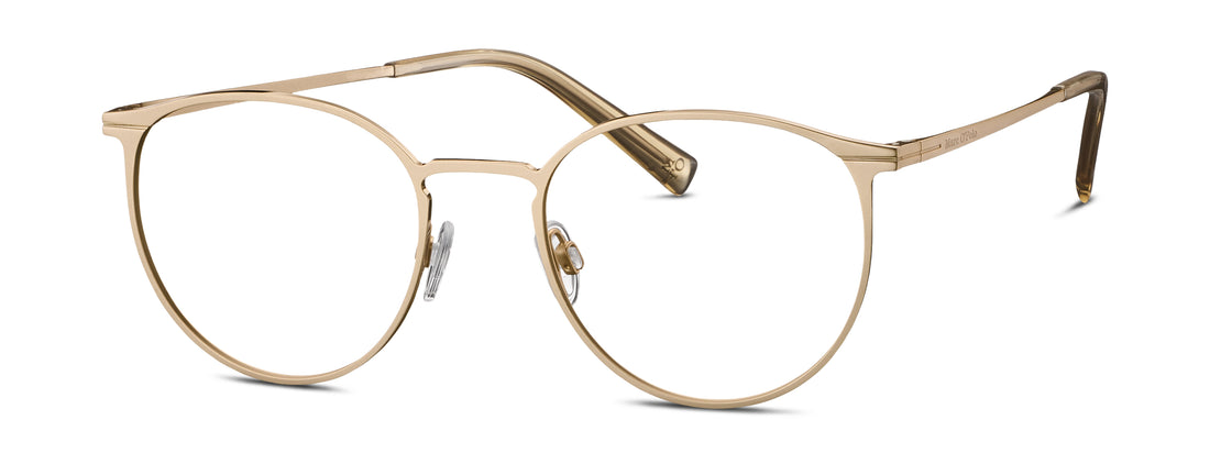 Gafas graduadas marc o'polo 502221 20 dorado unisex talla 50mm - Vista principal