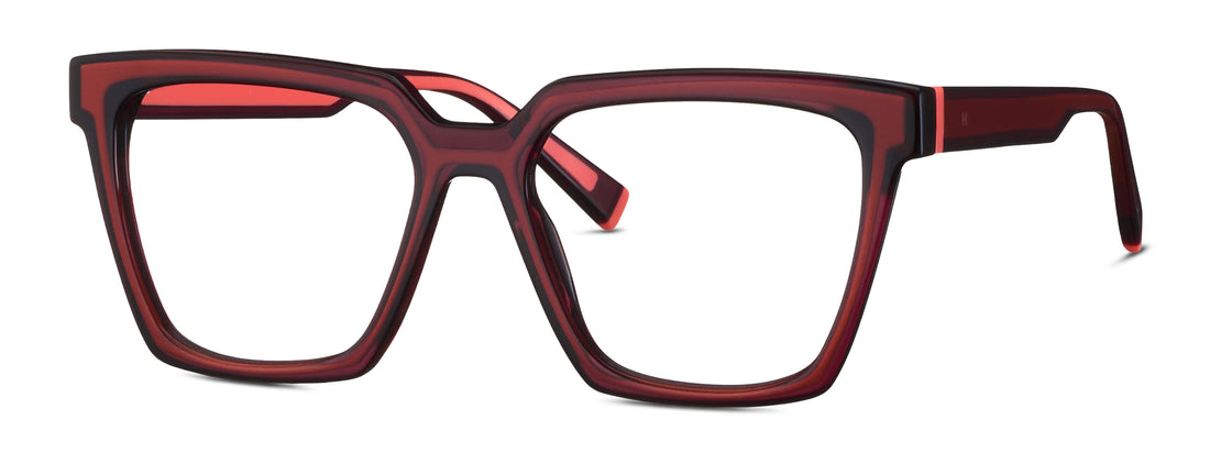 Óculos graduados humphreys 583195 55 rojo femenino tamanho 53mm - Vista principal