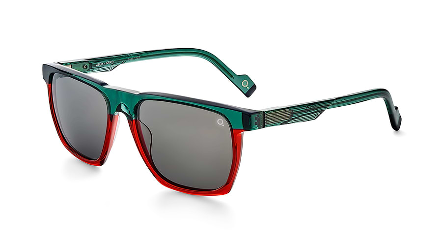 Óculos de sol etnia barcelona aleix sun grrd verde masculino tamanho 56mm - Vista principal