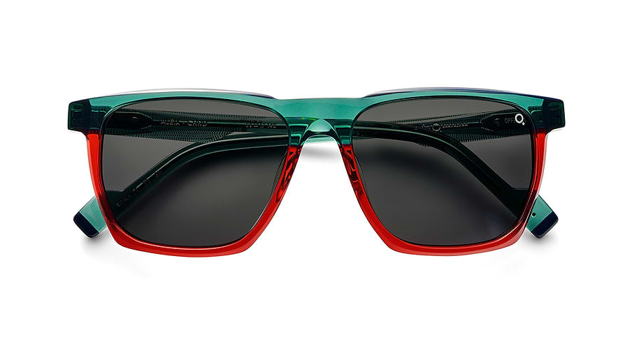 Óculos de sol etnia barcelona aleix sun grrd verde masculino tamanho 56mm - Vista de detalhe