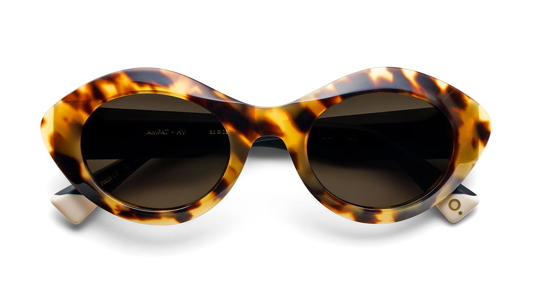 Óculos de sol etnia barcelona ampat sun hv femenino tamanho 50mm - Vista de detalhe