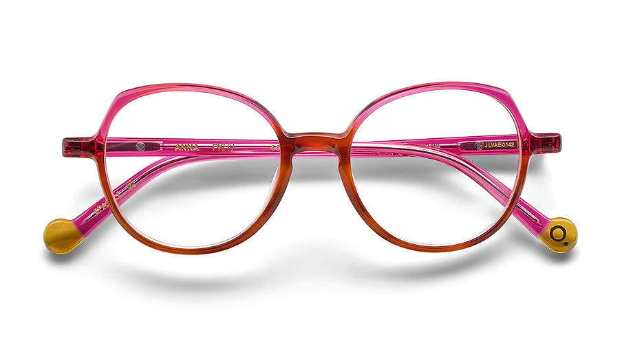 Óculos graduados etnia barcelona anna pkhv rosa unisex tamanho 44mm - Vista de detalhe