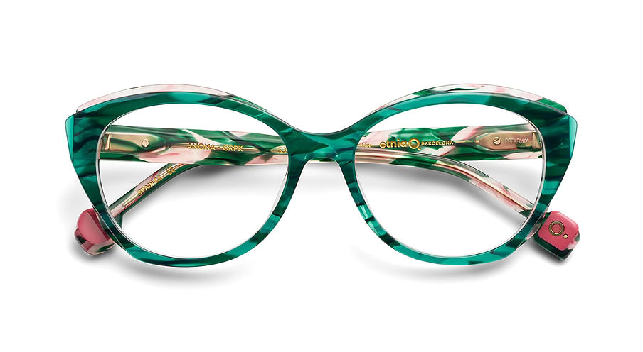 Brillen etnia barcelona anona grpk verde femenino größe 53mm - Detailansicht