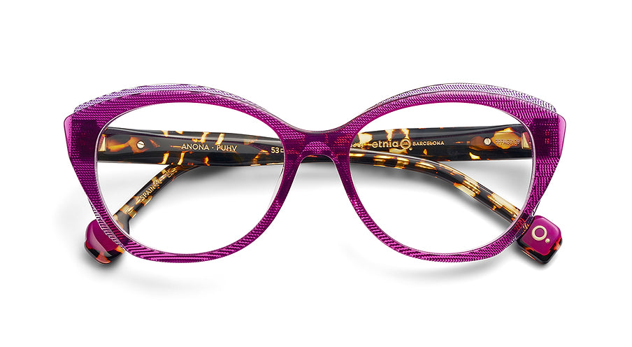 Brillen etnia barcelona anona puhv morado femenino größe 53mm - Detailansicht