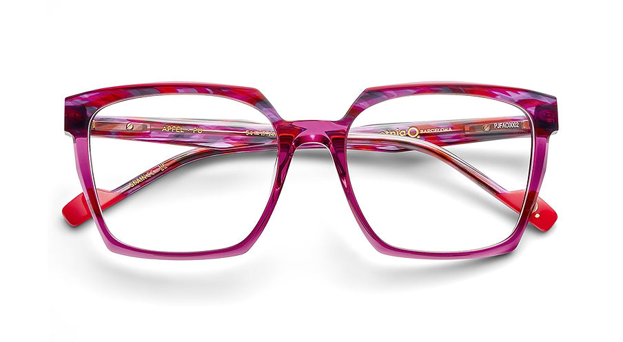 Prescription glasses etnia barcelona apfel pu morado femenino size 54mm - Detailed view
