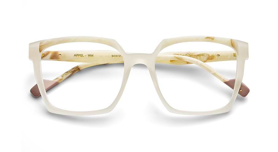 Gafas graduadas etnia barcelona apfel wh blanco femenino talla 54mm - Vista de detalle