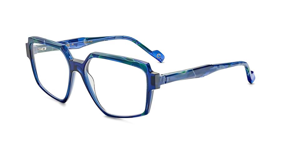 Prescription glasses etnia barcelona badu bl azul femenino size 54mm - Main view