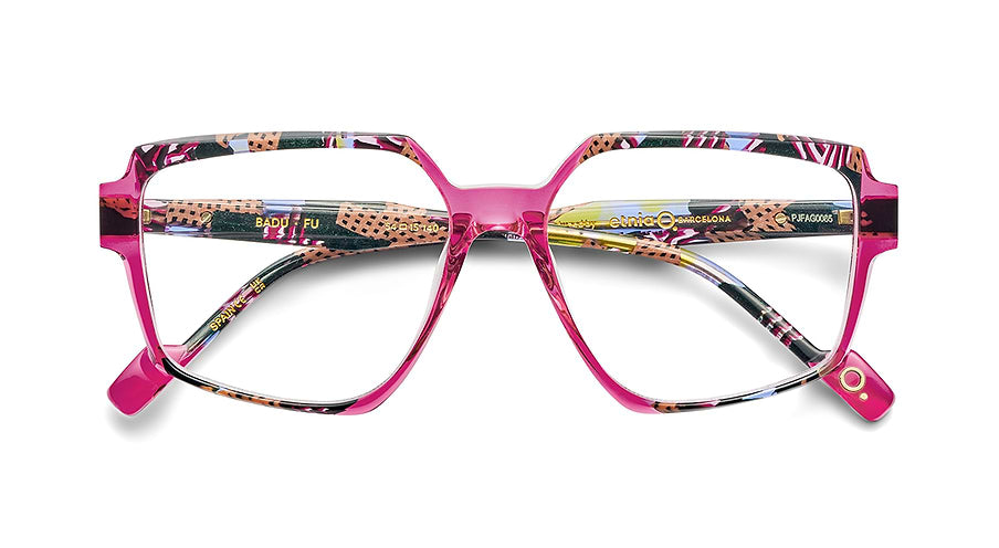 Prescription glasses etnia barcelona badu fu rosa femenino size 54mm - Main view