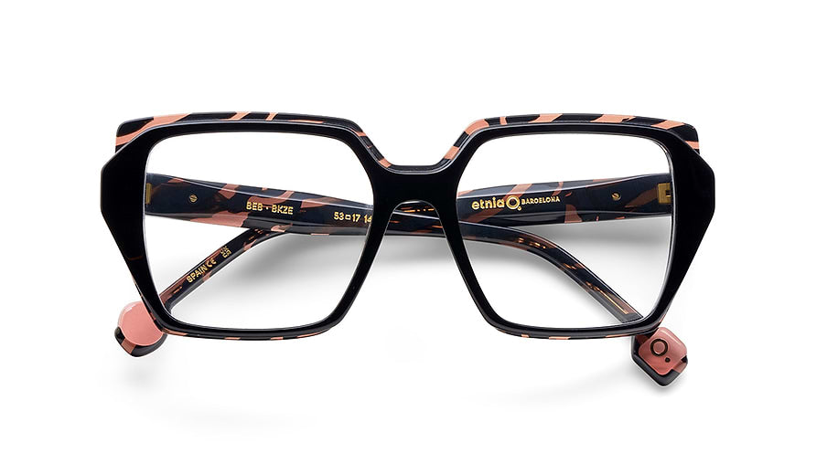 Lunettes de vue etnia barcelona beb bkze negro femenino taille 53mm - Vue détaillée