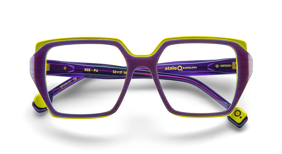Lunettes de vue etnia barcelona beb pu morado femenino taille 53mm - Vue détaillée