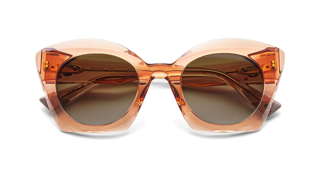 Óculos de sol etnia barcelona belice sun og femenino tamanho 49mm - Vista de detalhe