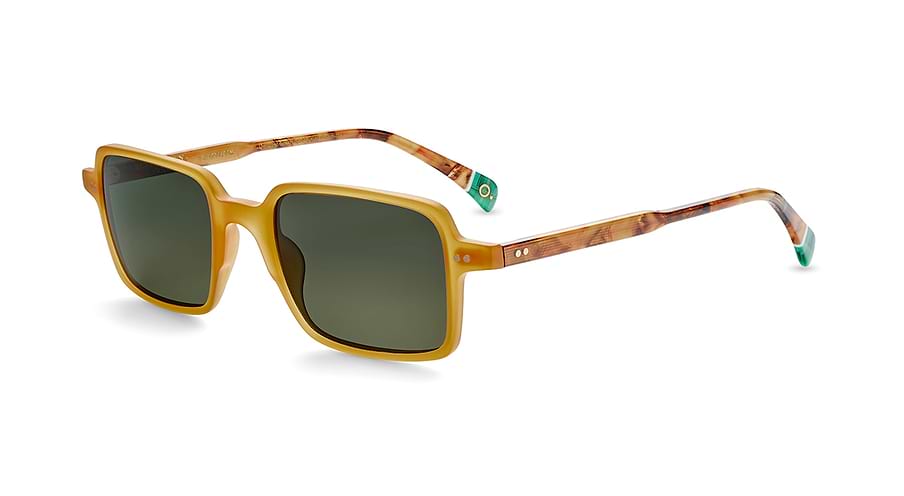 Óculos de sol etnia barcelona benirras sun ywhv amarillo rectangular unisex tamanho 51mm - Vista principal
