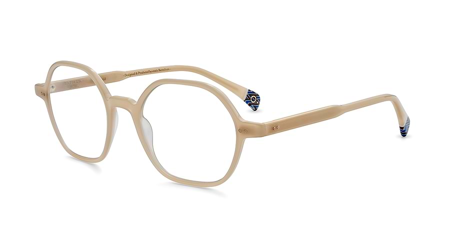 Prescription glasses etnia barcelona binibeca whbl blanco unisex size 50mm - Main view