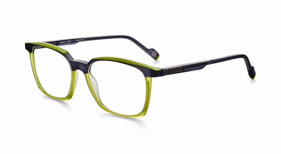 Óculos graduados etnia barcelona borja bkgr negro masculino tamanho 53mm - Vista principal