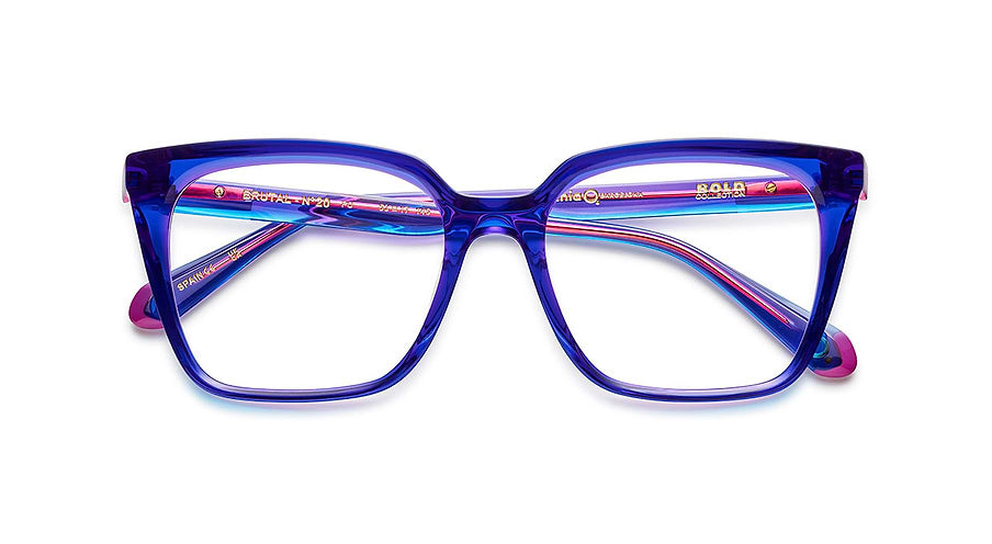 Lunettes de vue etnia barcelona brutal no.20 pu femenino taille 53mm - Vue détaillée