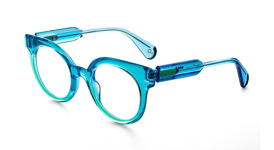 Brillen etnia barcelona brutal no.30 tq azul femenino größe 49mm - Hauptansicht