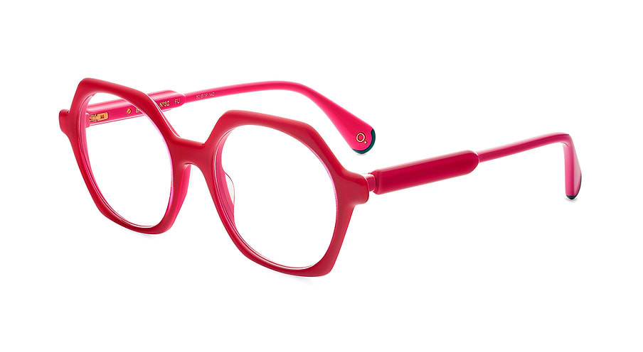 Óculos graduados etnia barcelona brutal no.32 fu rosa unisex tamanho 52mm - Vista principal