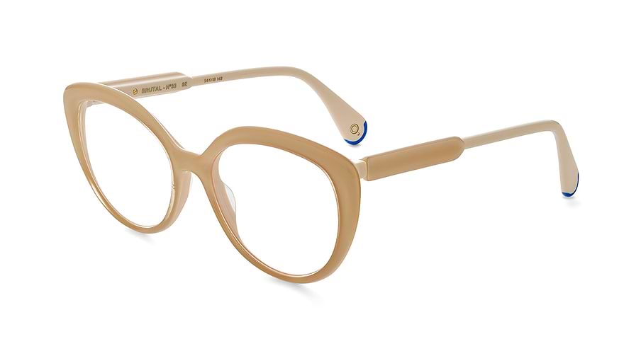 Óculos graduados etnia barcelona brutal no.33 be beige femenino tamanho 54mm - Vista principal