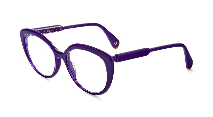 Óculos graduados etnia barcelona brutal no.33 pu morado femenino tamanho 54mm - Vista principal
