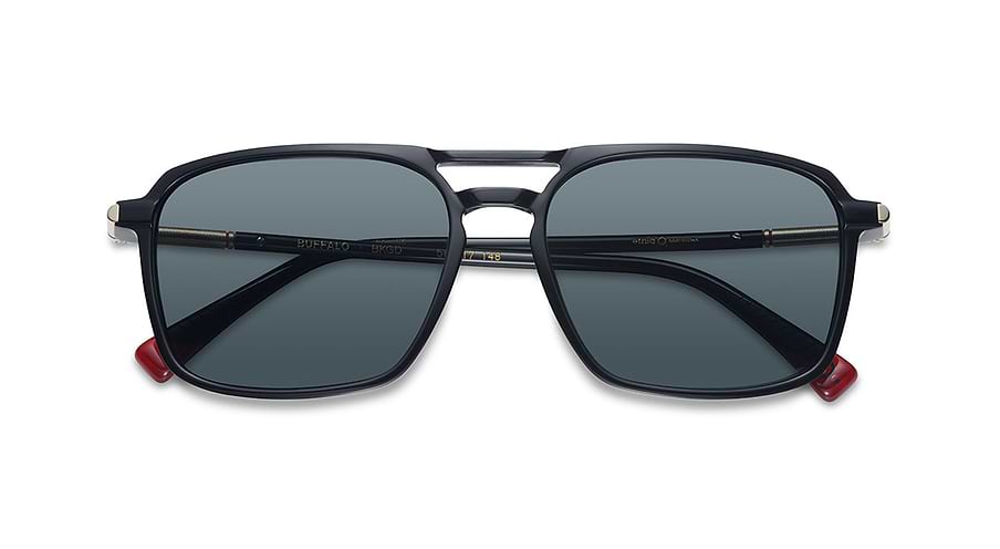 Óculos de sol etnia barcelona buffalo sun bkgd masculino tamanho 56mm - Vista de detalhe