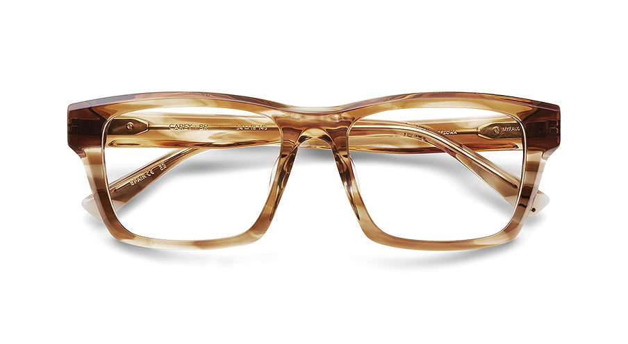 Óculos graduados etnia barcelona carey br marron masculino tamanho 54mm - Vista de detalhe