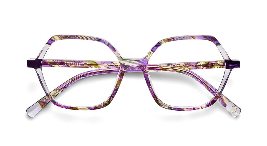 Lunettes de vue etnia barcelona ceres pu morado femenino taille 51mm - Vue détaillée