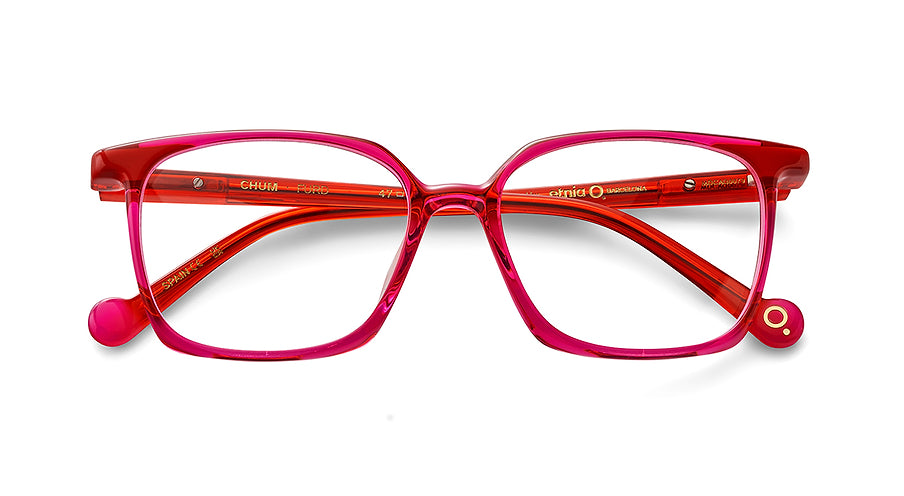 Lunettes de vue etnia barcelona chum furd rosa unisex taille 47mm - Vue détaillée