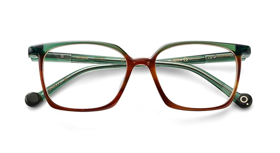 Óculos graduados etnia barcelona chum hvgr havana unisex tamanho 47mm - Vista de detalhe