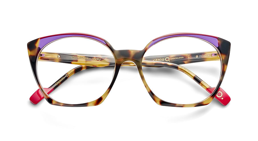 Gafas graduadas etnia barcelona cleopatra hvpu havana femenino talla 56mm - Vista de detalle