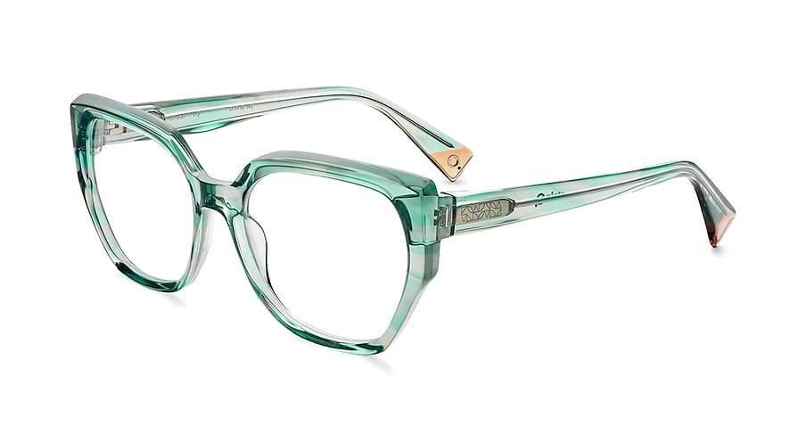 Óculos graduados etnia barcelona crush tq azul femenino tamanho 55mm - Vista principal