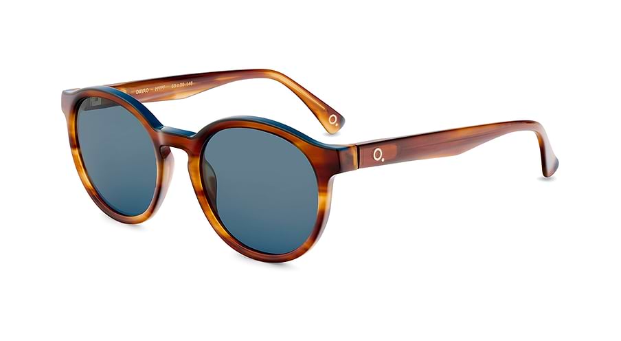 Óculos de sol etnia barcelona davao sun hvpt havana pantos masculino tamanho 53mm - Vista principal