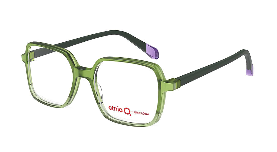 Prescription glasses etnia barcelona eleven gr verde unisex size 49mm - Main view