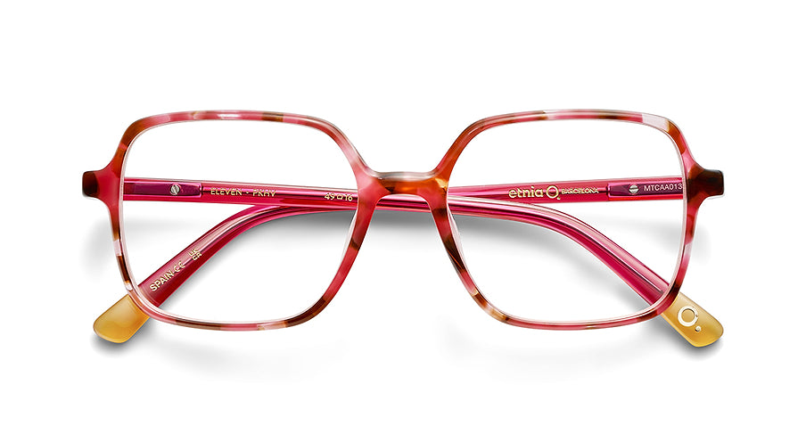 Prescription glasses etnia barcelona eleven pkhv rosa unisex size 49mm - Detailed view