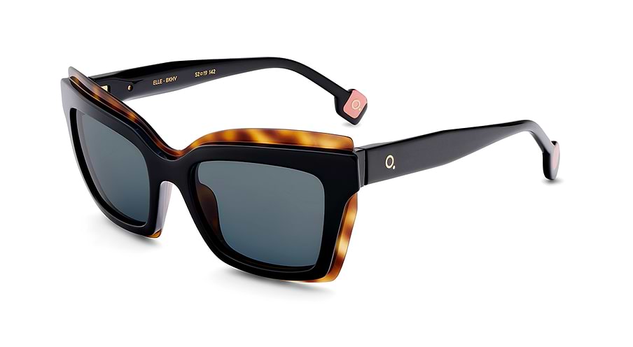 Óculos de sol etnia barcelona elle sun bkhv negro square femenino tamanho 52mm - Vista principal