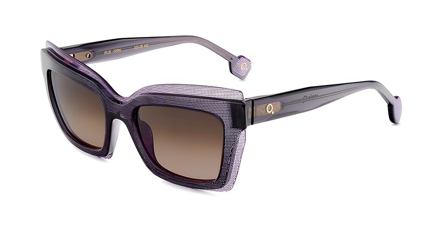 Óculos de sol etnia barcelona elle sun gypu gris square femenino tamanho 52mm - Vista principal