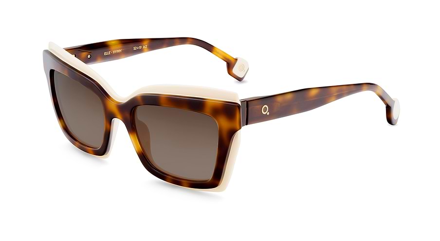 Óculos de sol etnia barcelona elle sun hvwh havana square femenino tamanho 52mm - Vista principal