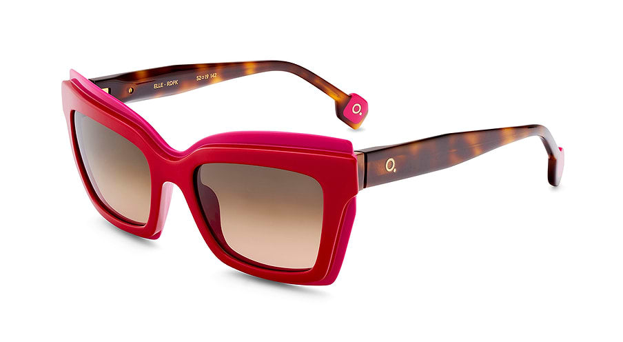 Óculos de sol etnia barcelona elle sun rdpk rojo square femenino tamanho 52mm - Vista principal