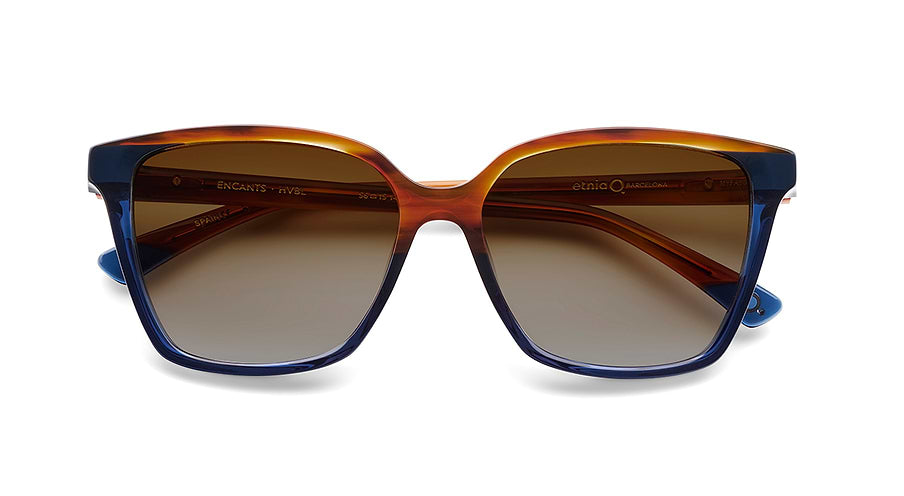 Óculos de sol etnia barcelona encants sun hvbl havana square femenino tamanho 56mm - Vista de detalhe