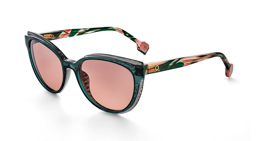 Óculos de sol etnia barcelona esse sun grpk verde femenino tamanho 55mm - Vista principal
