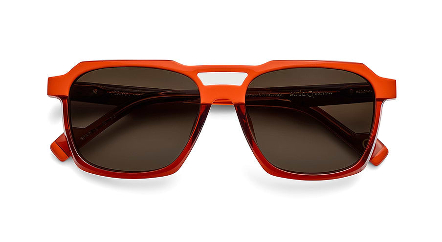 Óculos de sol etnia barcelona fermin sun og naranja masculino tamanho 56mm - Vista de detalhe
