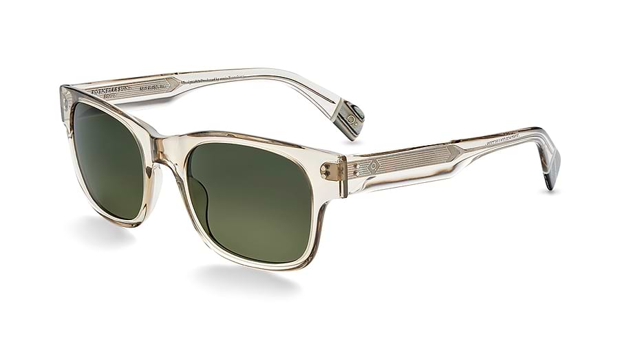 Óculos de sol etnia barcelona fornells sun begy beige rectangular unisex tamanho 53mm - Vista principal