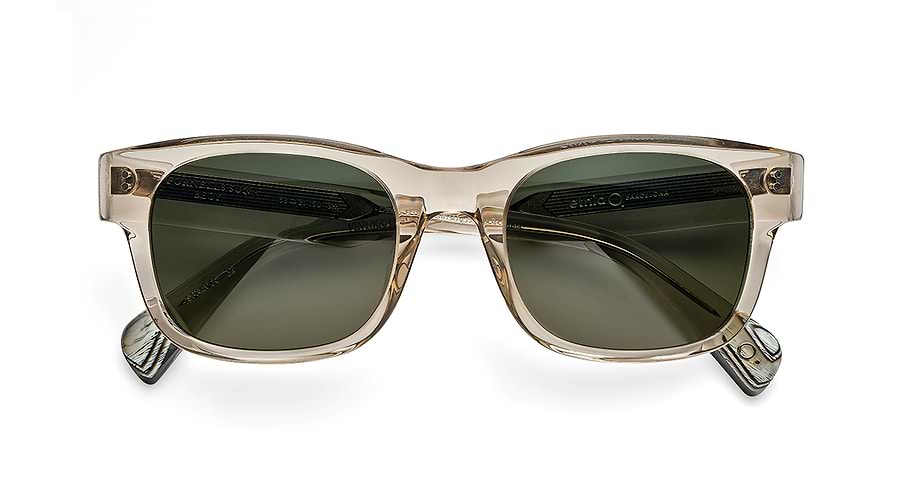 Óculos de sol etnia barcelona fornells sun begy beige rectangular unisex tamanho 53mm - Vista de detalhe