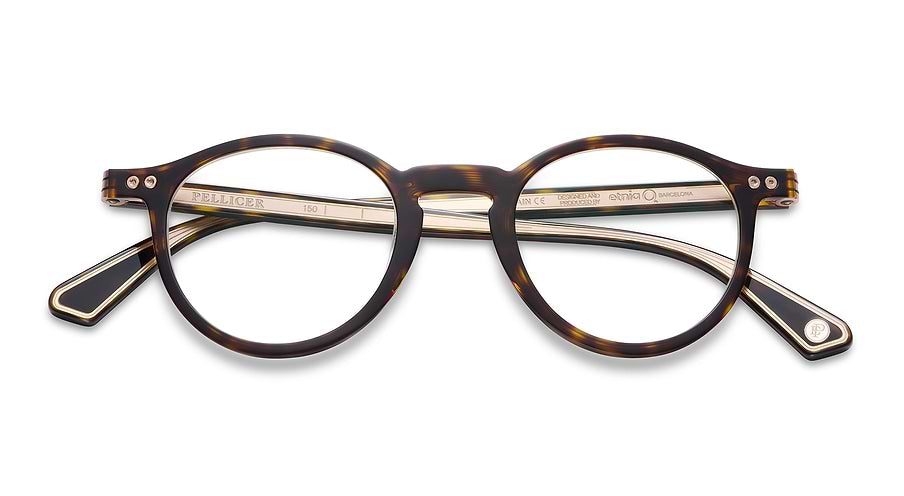 Óculos graduados etnia barcelona fortuny hvcl havana unisex tamanho 46mm - Vista de detalhe
