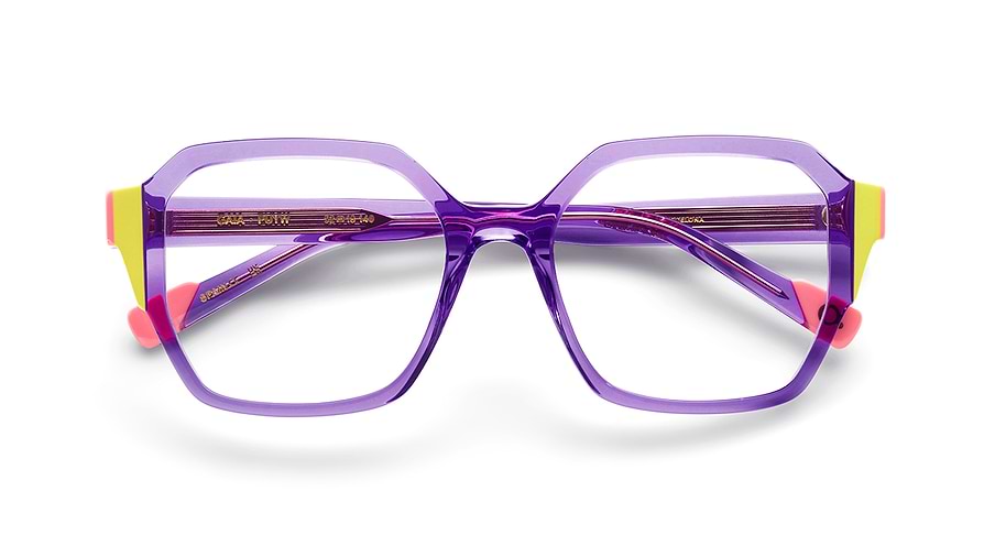 Lunettes de vue etnia barcelona gaia puyw morado femenino taille 52mm - Vue détaillée