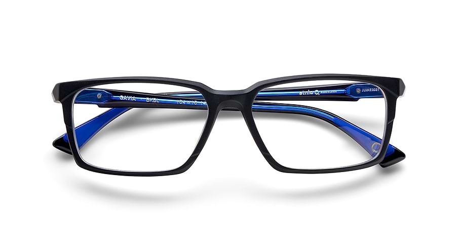 Óculos graduados etnia barcelona gavia bkbl negro masculino tamanho 54mm - Vista de detalhe