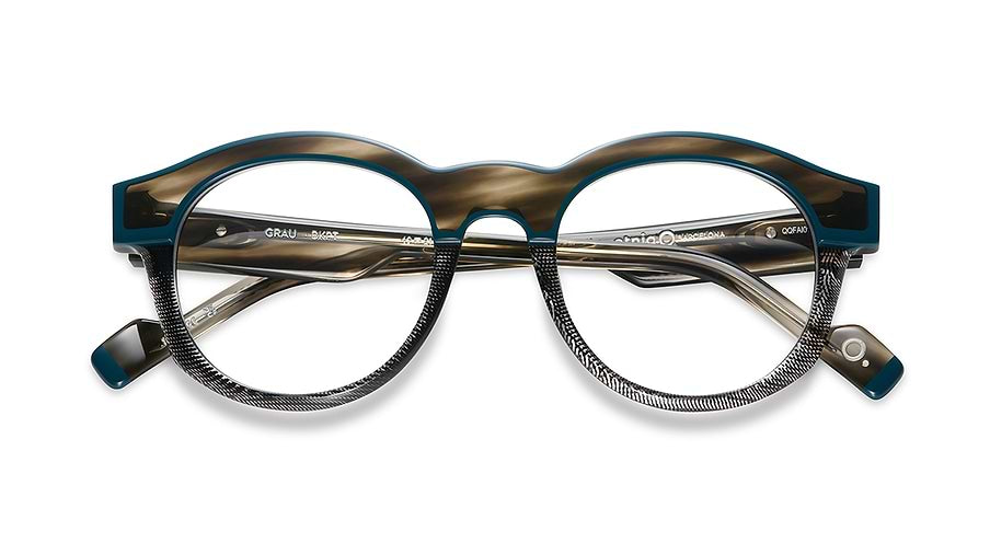 Prescription glasses etnia barcelona grau bkpt negro masculino size 49mm - Main view