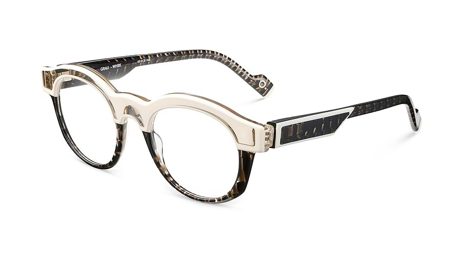 Prescription glasses etnia barcelona grau whbk blanco masculino size 49mm - Main view