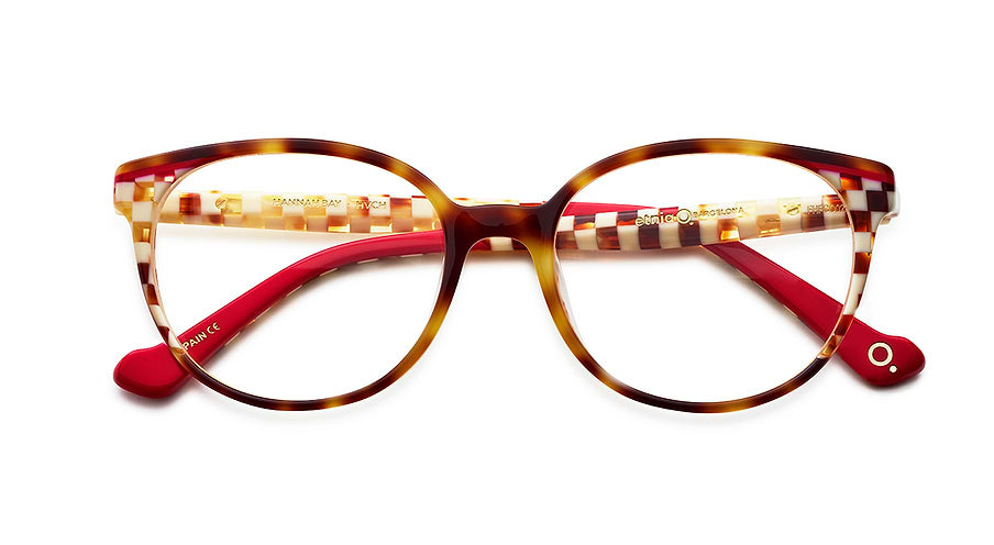 Óculos graduados etnia barcelona hannah bay hvch femenino tamanho 52mm - Vista de detalhe