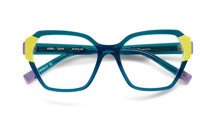Lunettes de vue etnia barcelona hera tqyw azul femenino taille 54mm - Vue détaillée