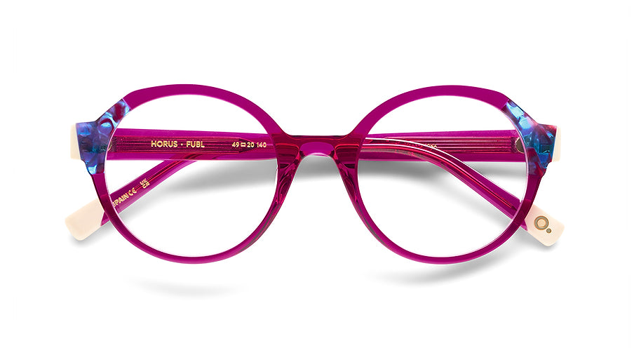 Lunettes de vue etnia barcelona horus fubl rosa femenino taille 49mm - Vue détaillée